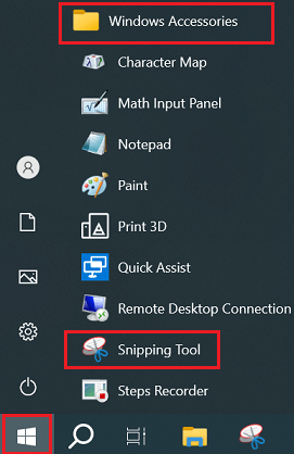 windows snipping tool location