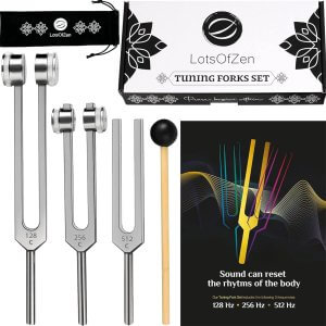 Tuning Forks for Healing Kit